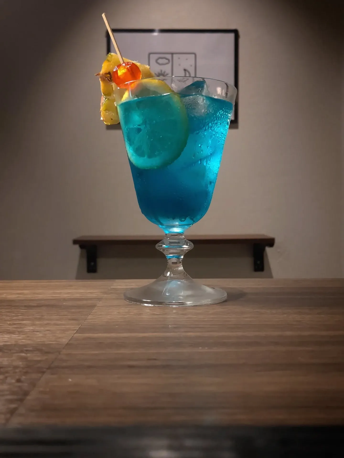 ブルー・カナリア(トロピカル風)です🍸️